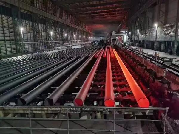 seamless steel tube production